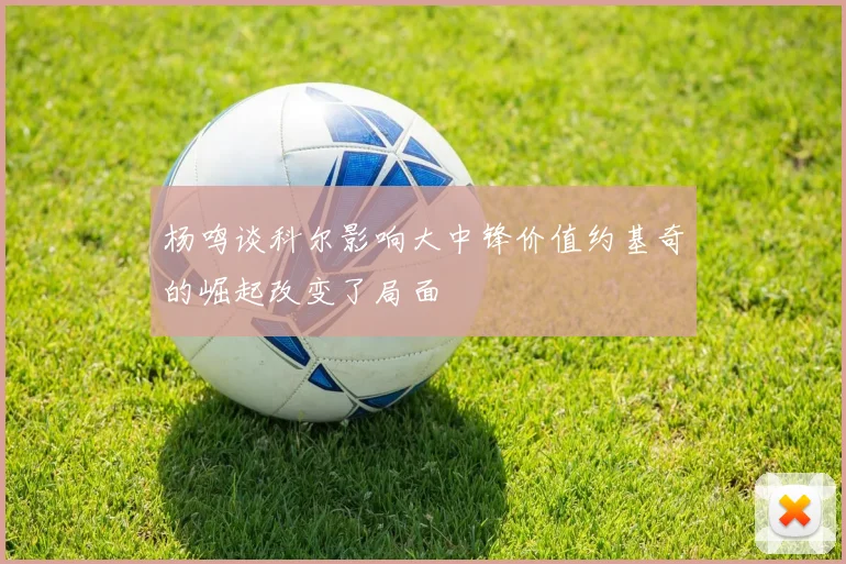 杨鸣谈科尔影响大中锋价值约基奇的崛起改变了局面